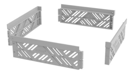 Výškový nástavec pre šachtu TWZ 300 x 300 mm